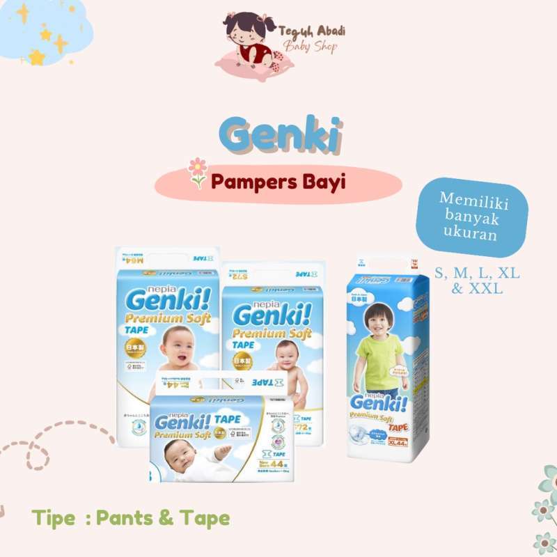 Harga pampers genki pants hotsell
