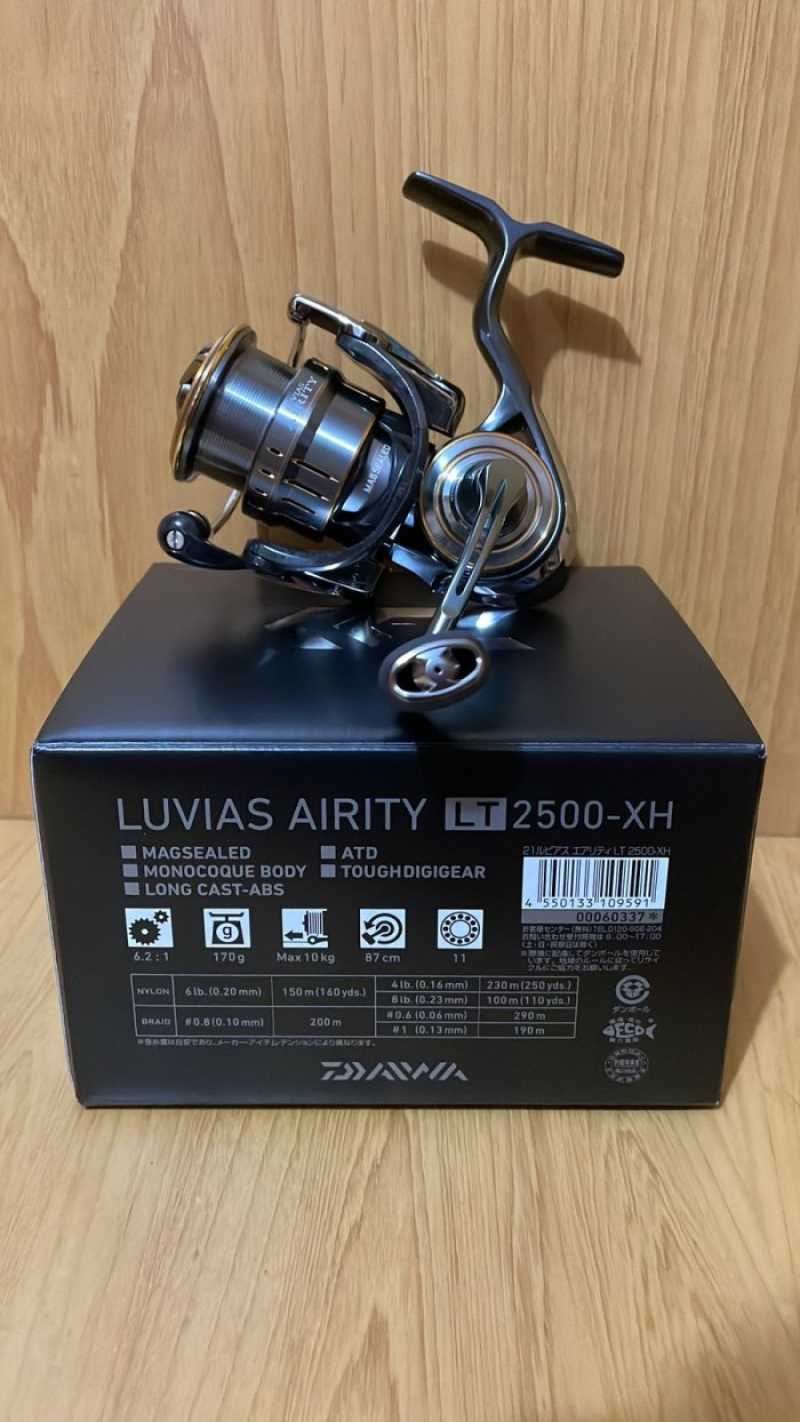 Promo Reel Spinning Daiwa Luvias Airity Lt 21 1000s, 2500, 3000-xh, 4000-cxh  Diskon 17% Di Seller Hafizh Store 4 - Cikoko, Kota Jakarta Selatan