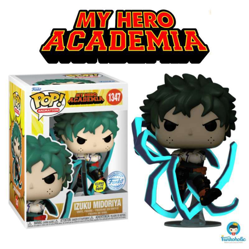 Funko POP! My Hero Academia S5 Izuku/Deku with Black Whip Glow #1347 - Main Image