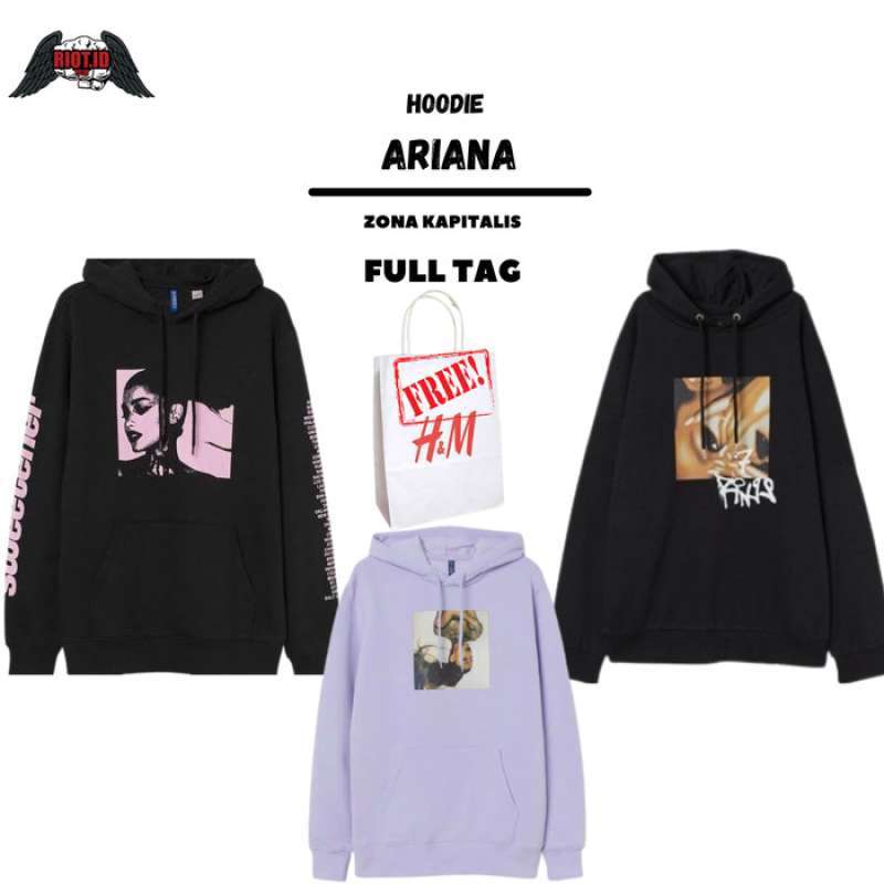 Harga hoodie hotsell h&m ariana grande