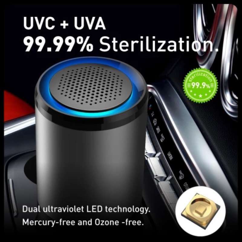 Promo Air Purifier Portable HEPA13 UVC UVA Pembersih Udara