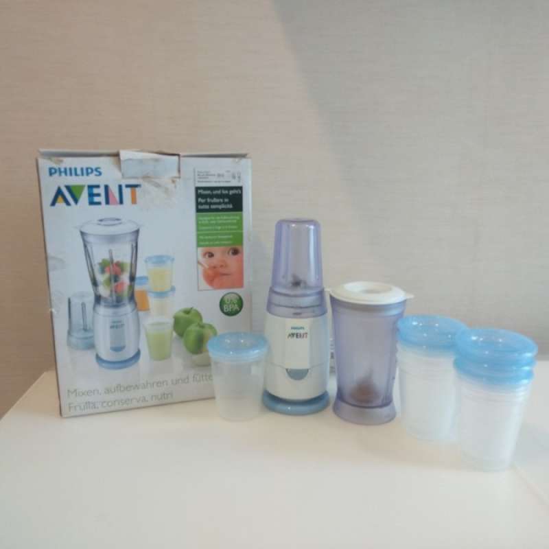 Promo CUCI GUDANG PHILIPS AVENT MINI BLENDER BRLT3 MI 1379 Diskon