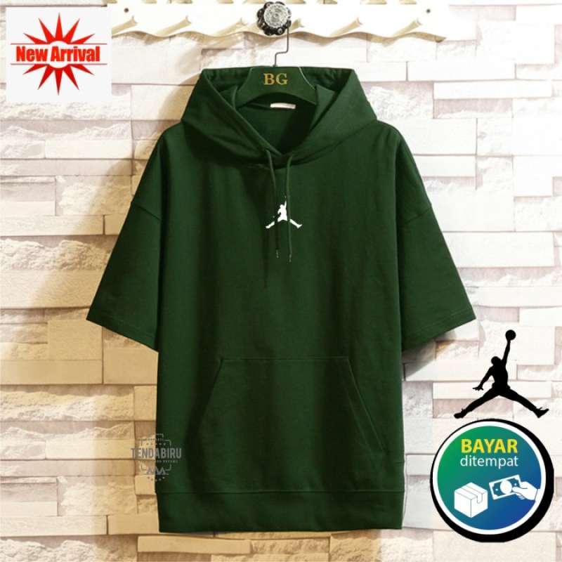 Short sleeve jordan shop hoodie