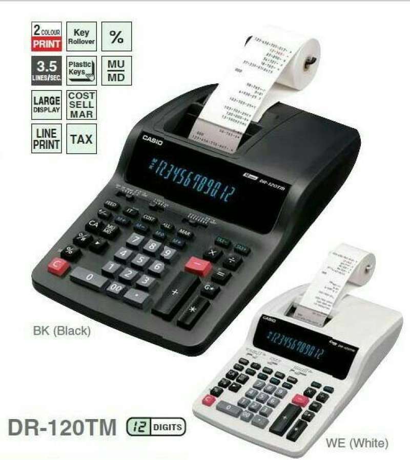 Dr 120tm casio calculator cheap