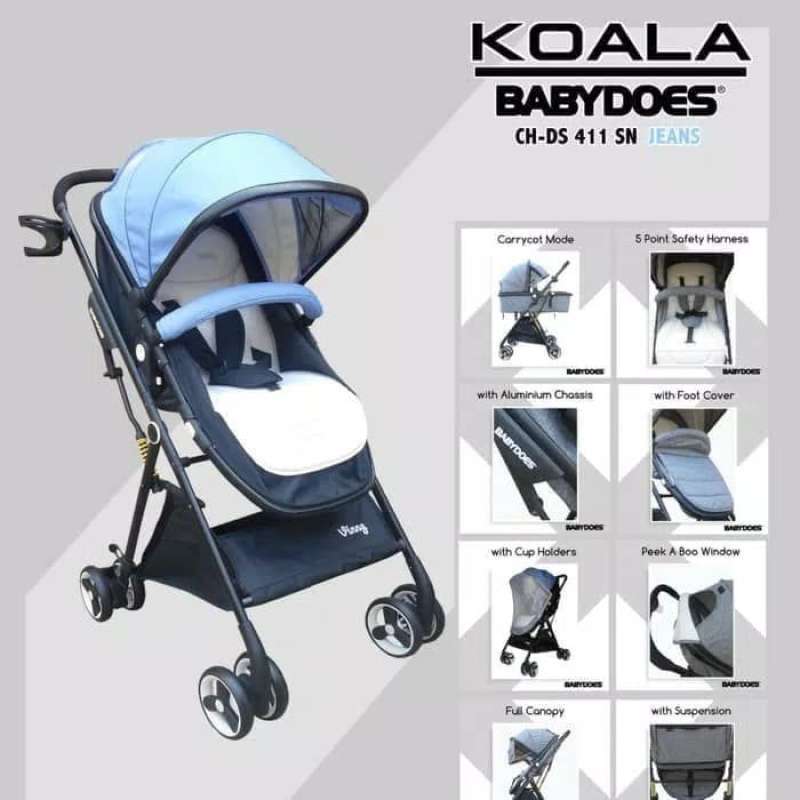 Jual Stroller Baby Does Koala J Di Seller Nawangshop Harapan Jaya Kota Bekasi Blibli