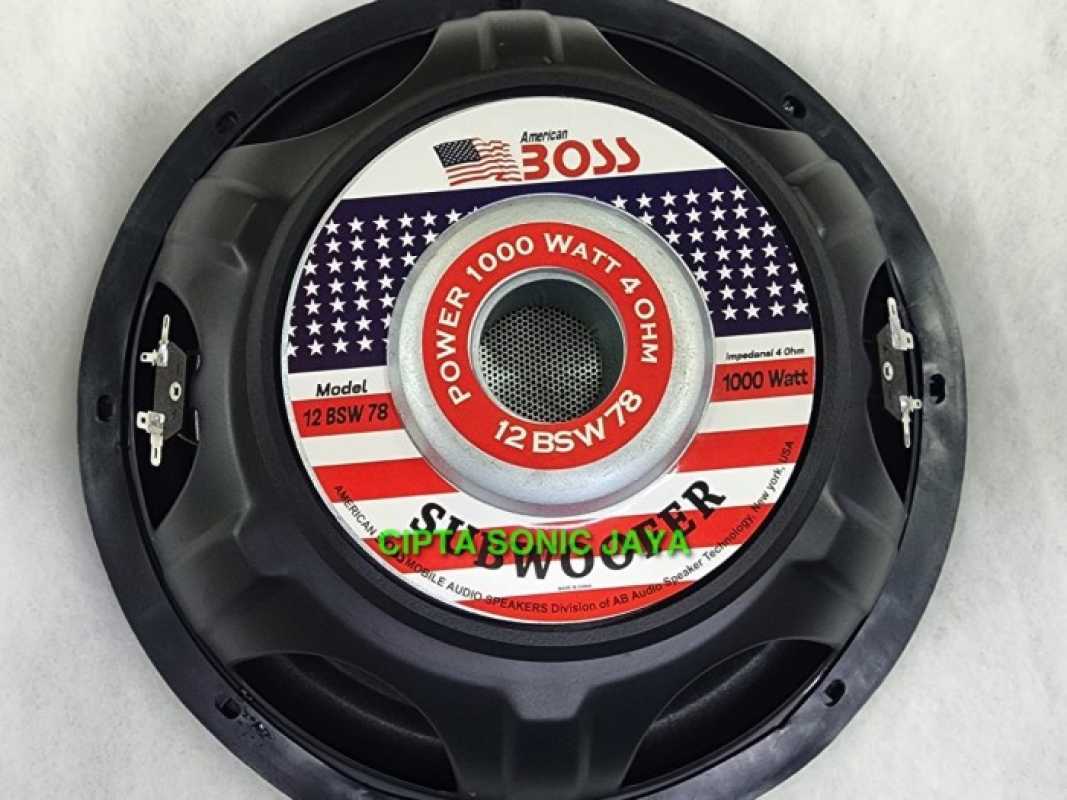 Car Subwoofer Subwoofer American Boss 12 Inch Boss Audio CX12 800