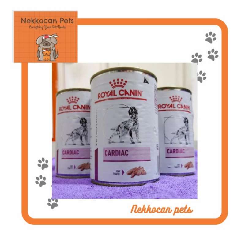 Promo royal canin cardiac dog 410gr canned dog wet food Diskon 23