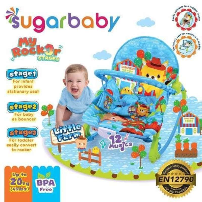 Promo Sugarbaby My Rocker 3 Stages Sugar Baby Bouncer Rocking Chair Diskon 27 Di Seller Luarbiasa Shop Harapan Jaya Kota Bekasi Blibli