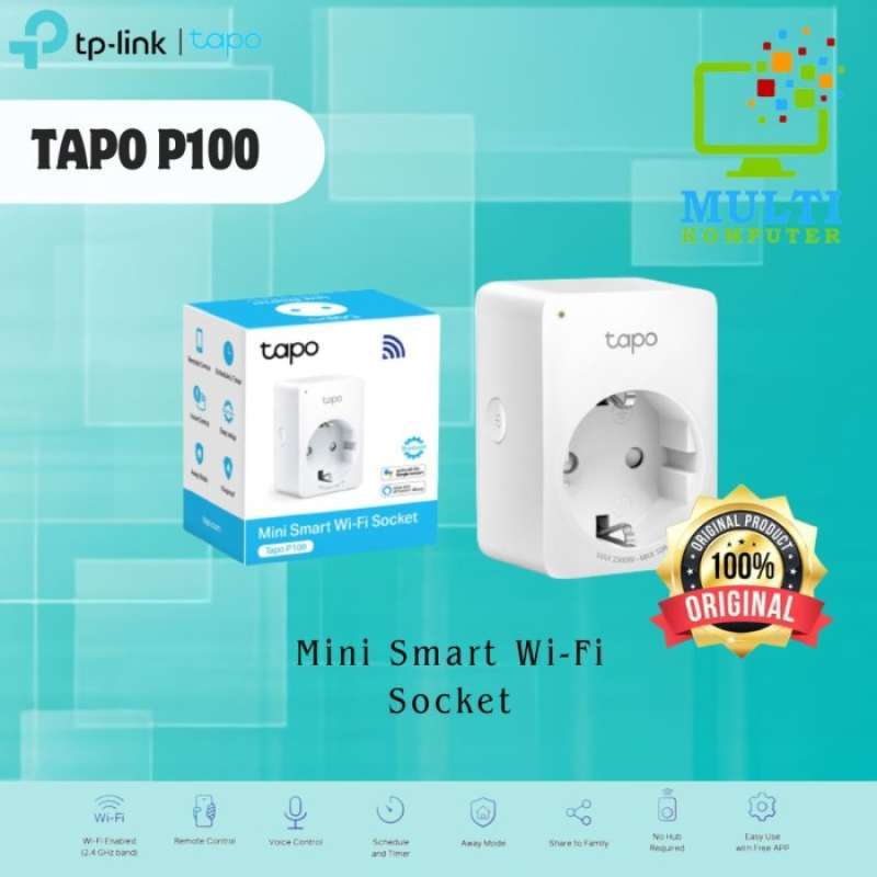 Enchufe Inteligente TP-Link Tapo P100 Mini Smart Wifi - Versus Gamers