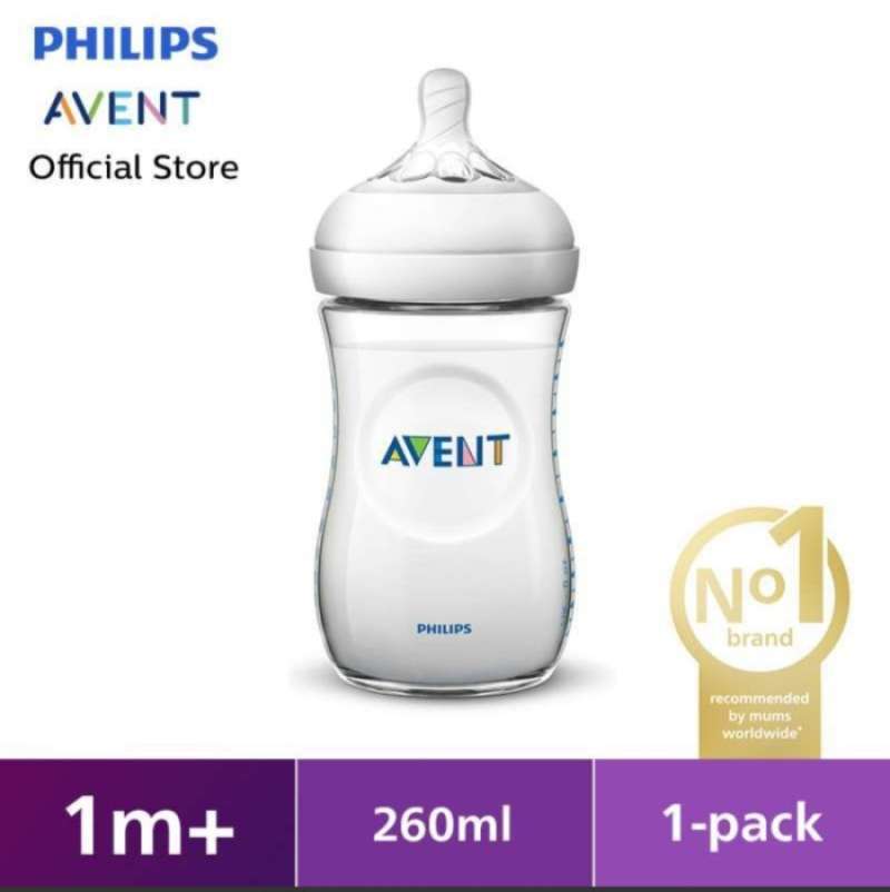 Promo Philips Avent natural 260ml satuan botol susu philips