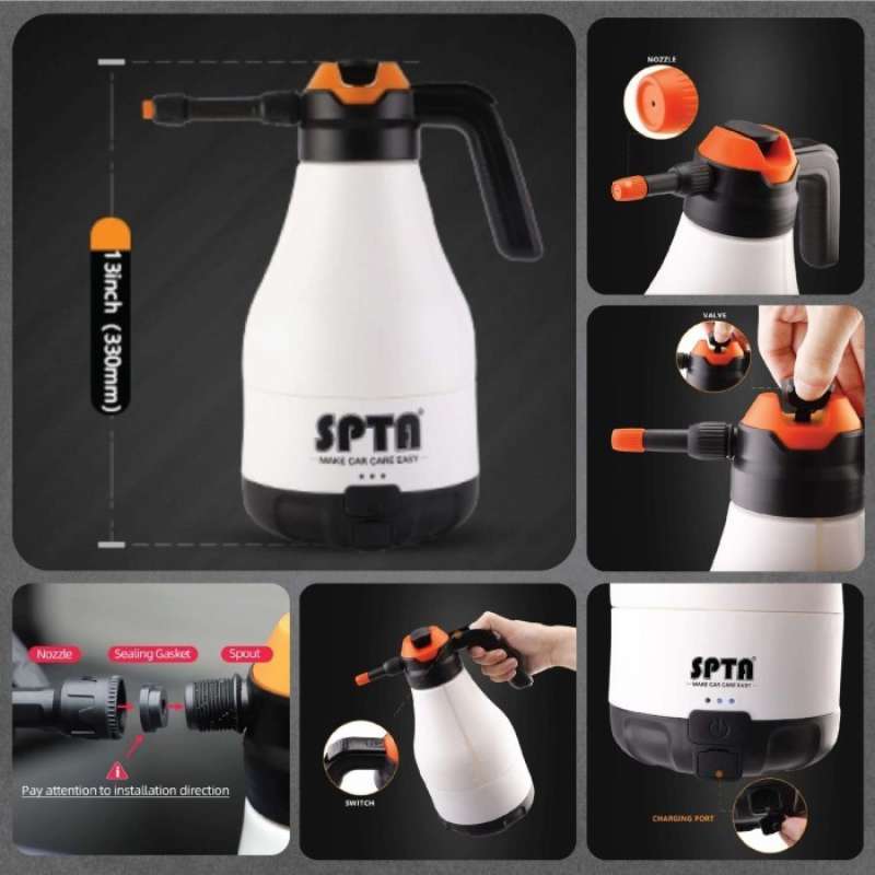 SPTA Cordless Pump Sprayer is the foam sprayer you need 