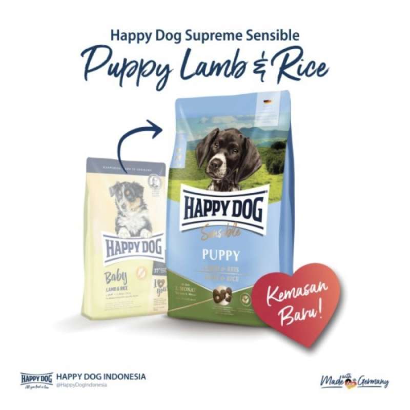 Promo Happydog baby lamb rice 10kg Happy Dog Baby Lamb Rice
