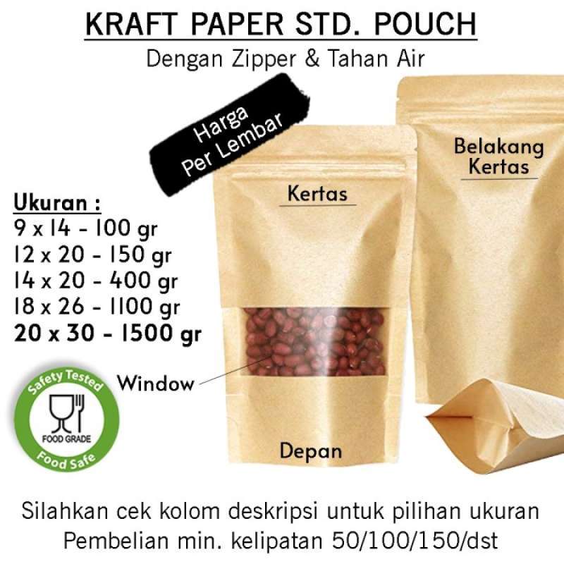 Standing pouch zipper sales