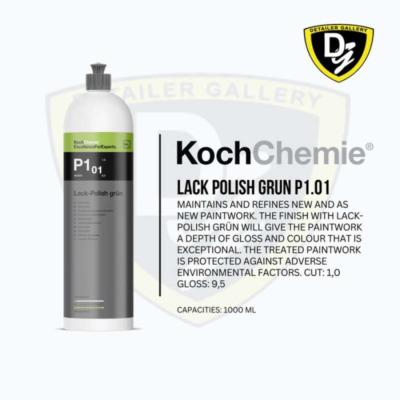 Koch Chemie Lack Polish Grun | P1.01 1 Liter 33.8oz Green