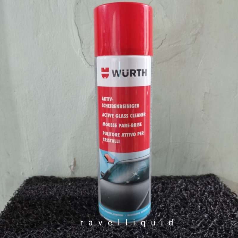 Wurth Active Foaming Glass Cleaner 500ml