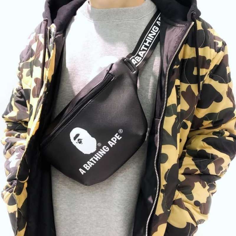 Jual Bape waistbag SS19 di Seller Supermart Market Cengkareng