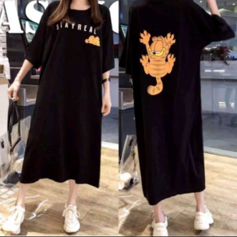 Jual DASTER KAOS JUMBO LONG DRESS LD 120 di Seller Retail Indo