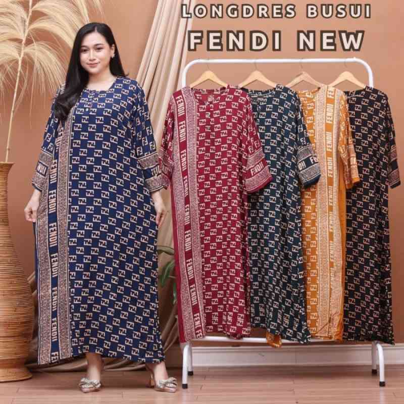 Baju dress fendi hot sale