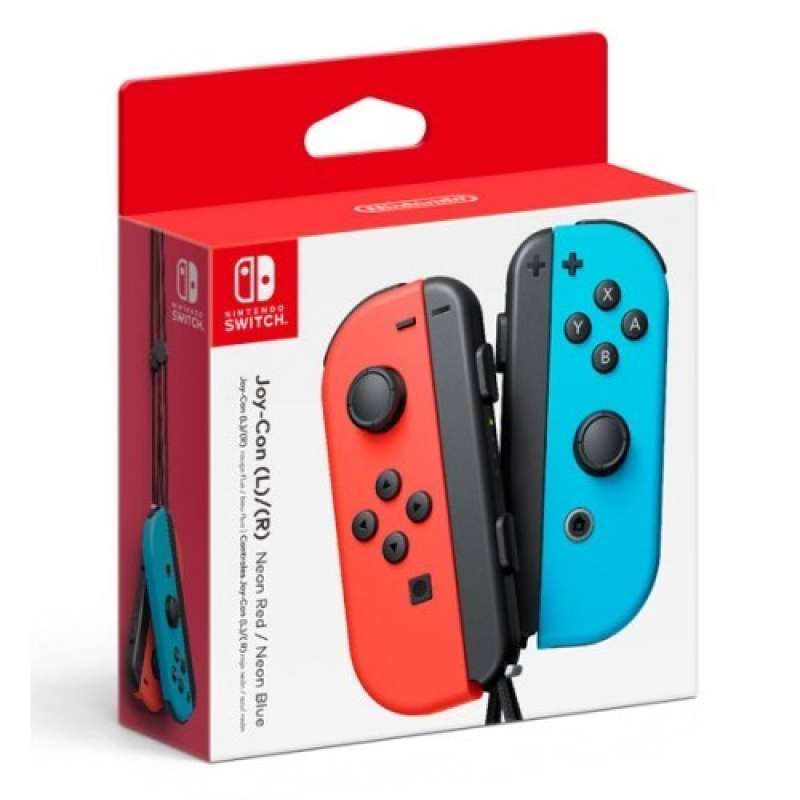 Jual Nintendo Switch joy con Neon Purple Orange Blue