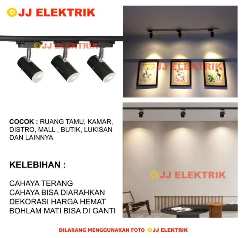 Harga shop track light