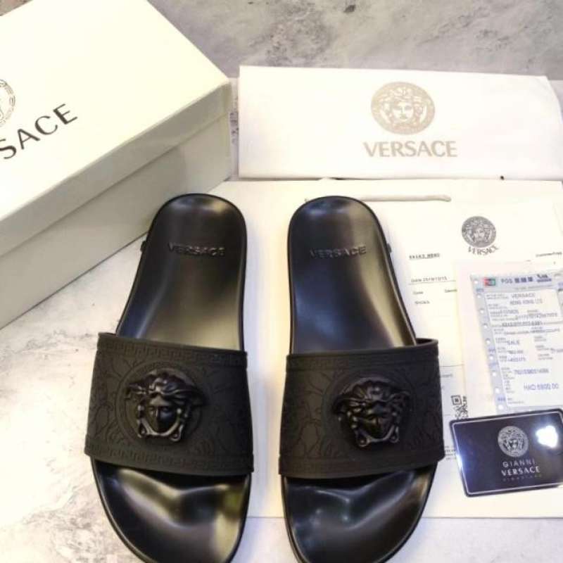 Jual Sandal Pria Branded Versace Mirror Original 40 Deolinda10