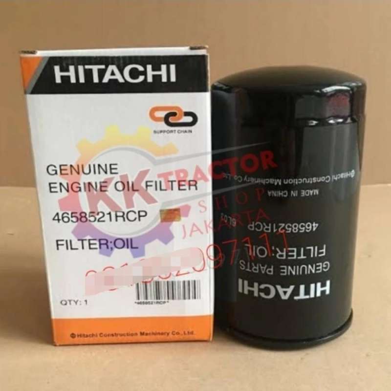 Jual Filter Oli Zx200 Zx210 4658521 Rcp Di Seller Kk Tractor
