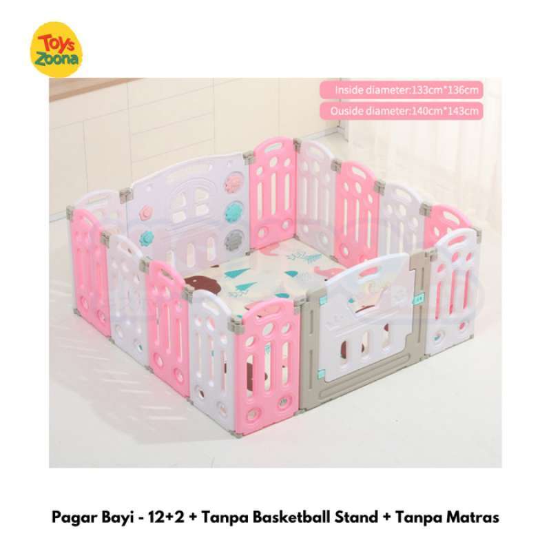 Jual Toyszoona Baby Play Fence Pagar Bayi Baby Fence Pagar Bermain