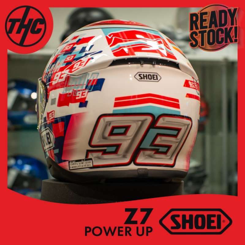 Z-7 MARQUEZ POWER UP！ Lサイズ ヘルメット SHOEIより、フルフェイスヘルメット・Z-7にカタルニアGP仕様のマルケス