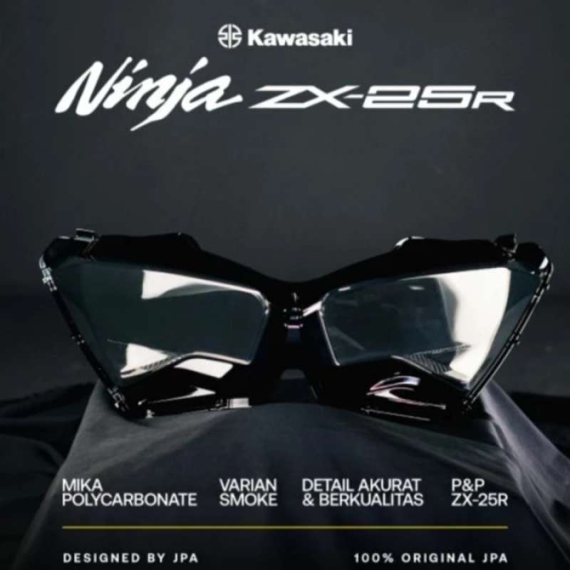 Promo Mika Lampu Depan ZX25R ZX 25R Smoke Nemo Mika Headlamp ZX25R