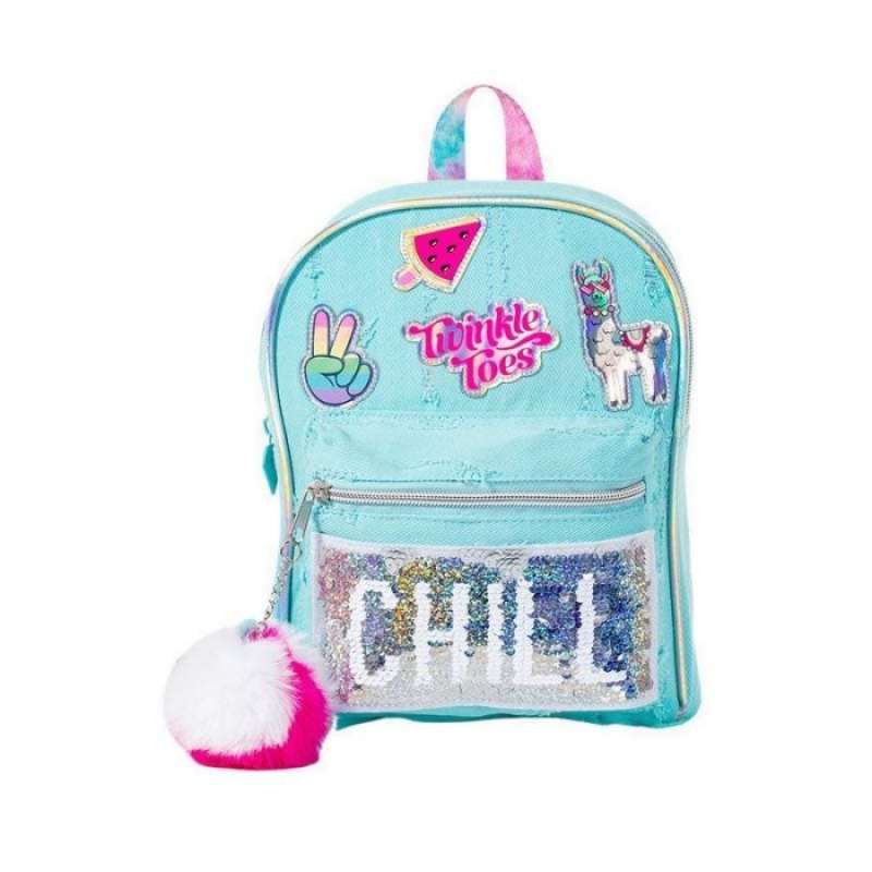 SKECHERS MINI REVERSE SEQUENCE TWINKLE TOES BACKPACK GIRLS S BACKPACK