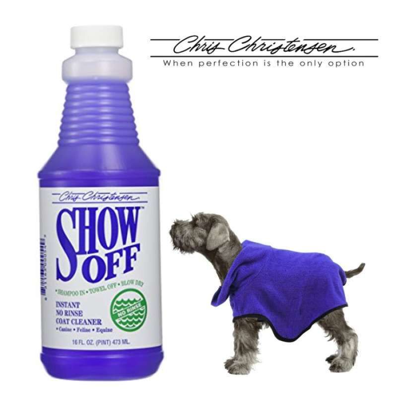 Promo Chris Christensen Show Off No Rinse Shampoo 16oz Shampoo