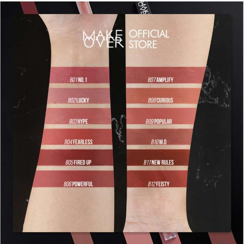 MAKE OVER Powerstay Transferproof Matte Lip Cream 7 g Lip Cream