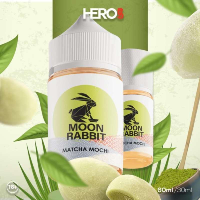 gambar liquid Hero 57 Moon Rabbit Matcha Mochi