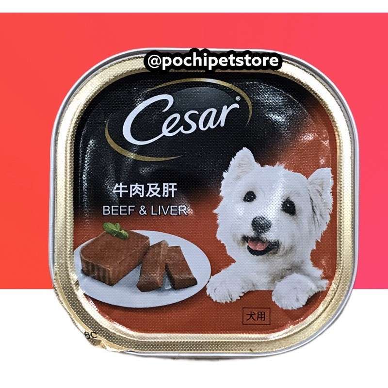 Cesar beef and best sale liver