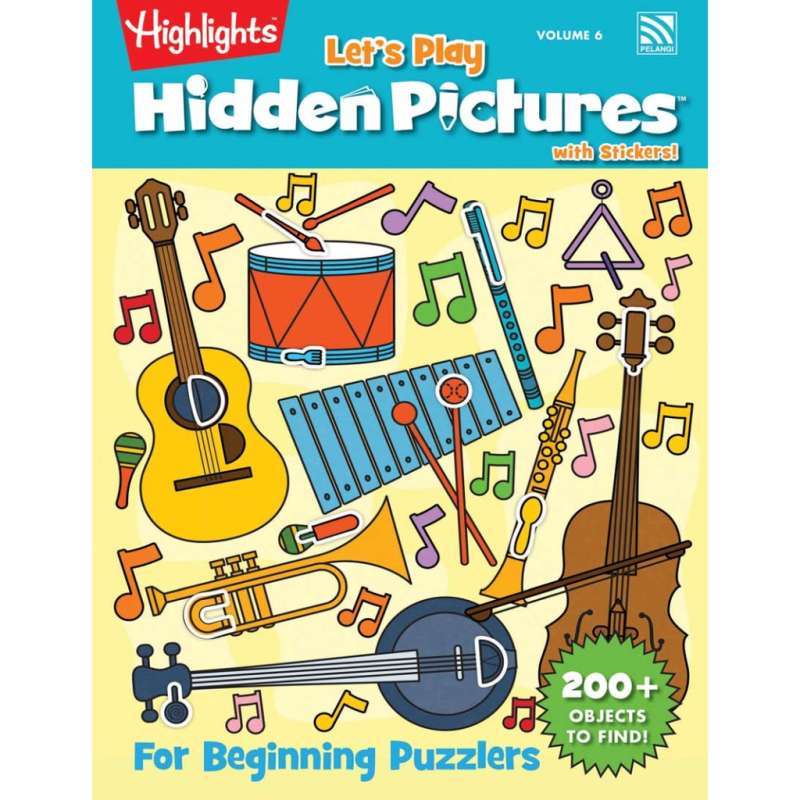  HIGHLIGHTS - LET'S PLAY HIDDEN PICTURES VOL 6 