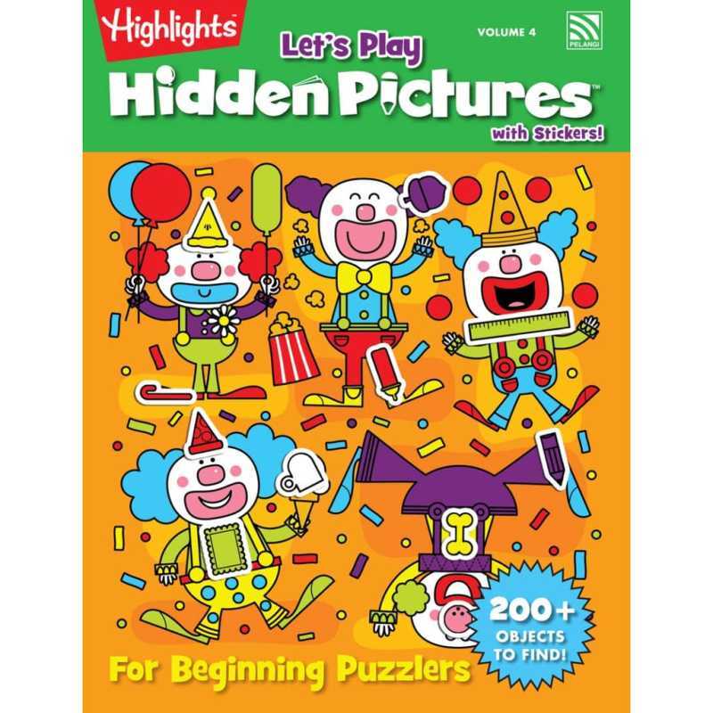  HIGHLIGHTS - LET'S PLAY HIDDEN PICTURES VOL 4 
