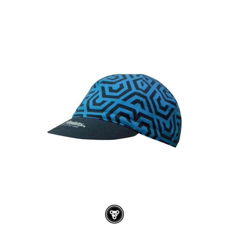 PINIONS CYCLING CAPS CAP TOPI SEPEDA BLUEBRAY DANENDRASHOP7