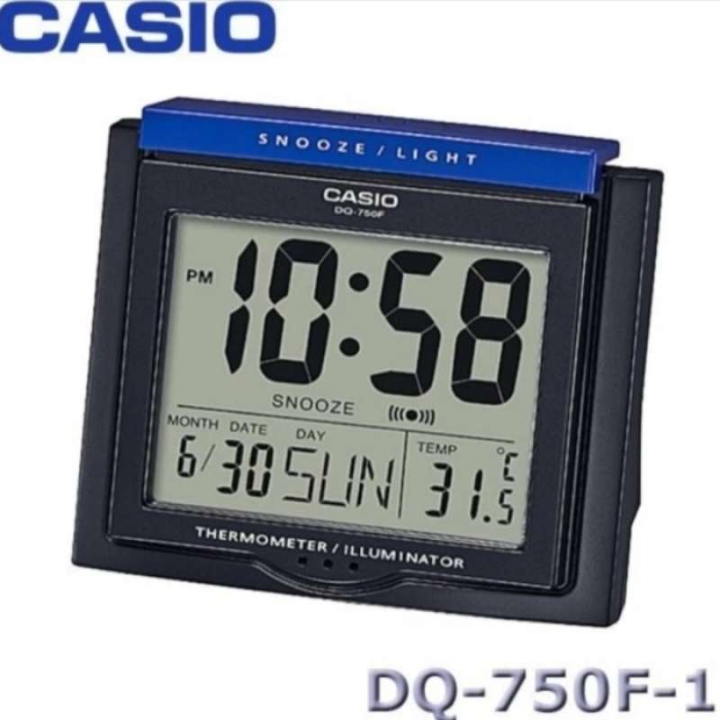 Jual Casio Jam Meja Dq 750 F Digital Clock Auto Calendar Di Seller Minky Yom Tegal Alur Kota Jakarta Barat Blibli