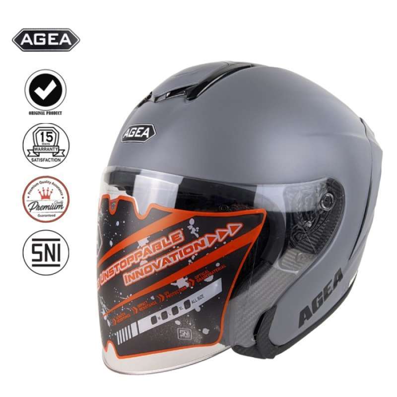 Helm motor half face discount