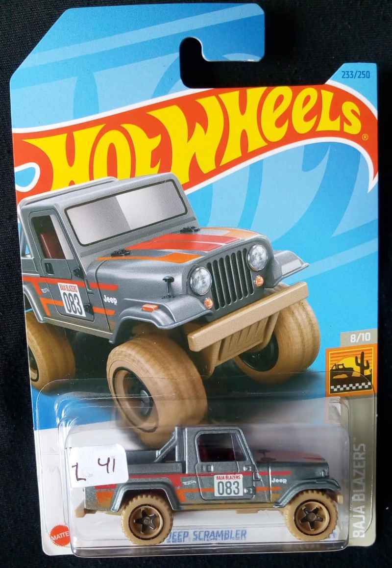 Hotwheels jeep scrambler hotsell