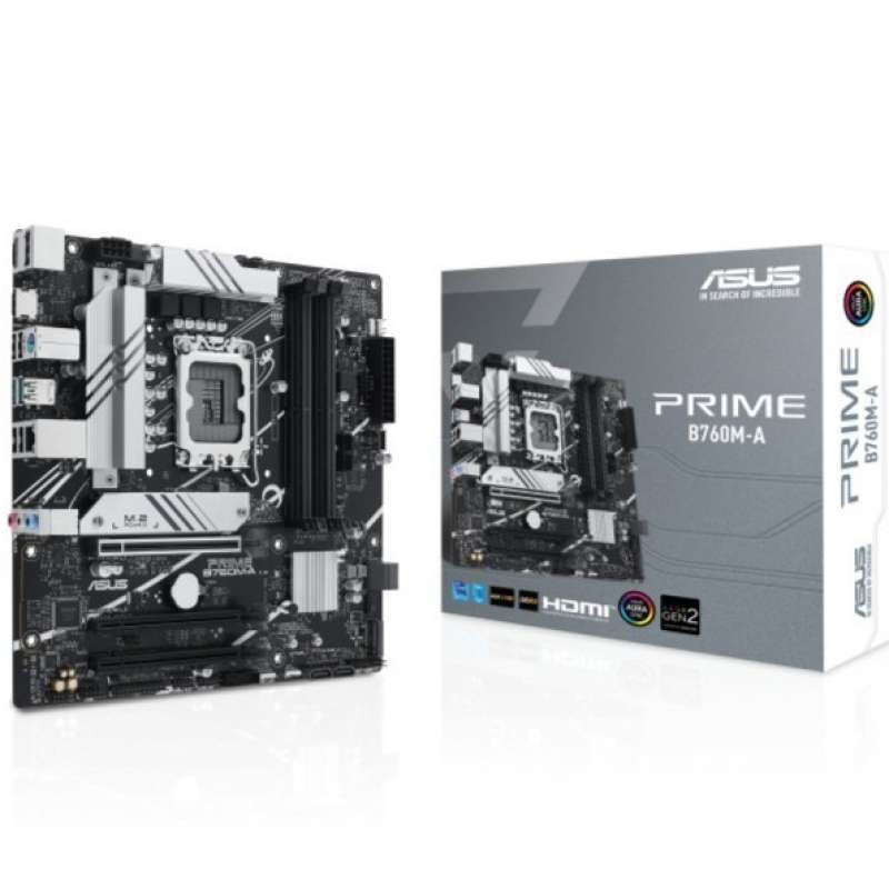 Jual Asus Prime B760m-a Ddr5 Motherboard Intel Lga 1700 Di Seller
