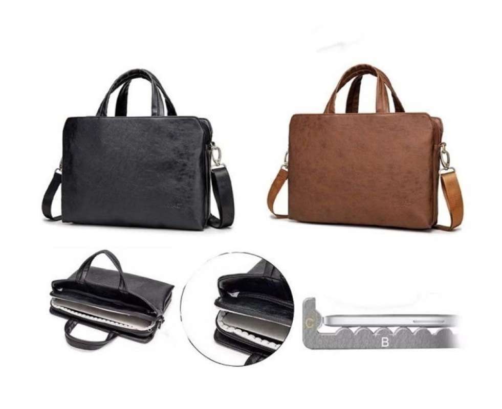 Tas Ipad Pro 12.9 Inch Tas Laptop Sleeve Genuine Leather Japan Design