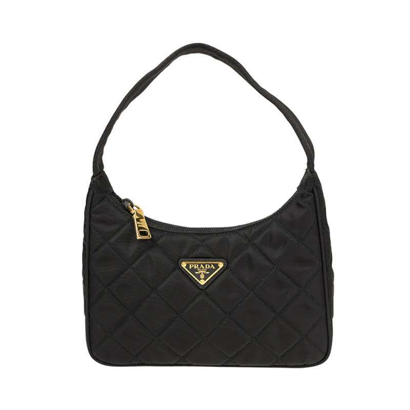 Jual Prada Re Edition Quilted Nylon Shoulder Bag Black di Seller