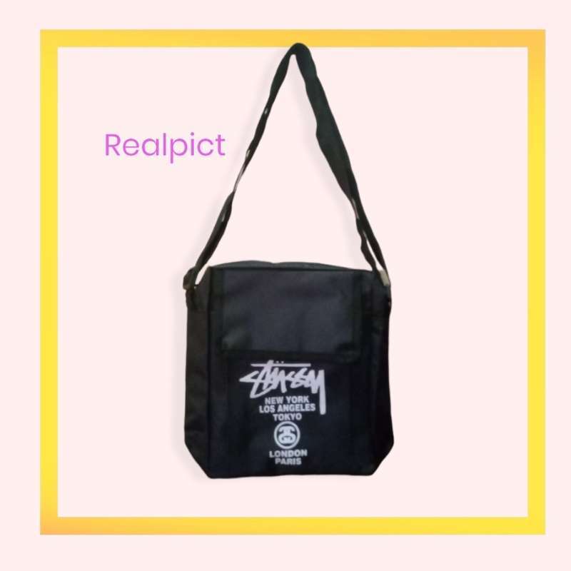Jual Stussy Sling Bag Model Terbaru Kekinian Harga Diskon