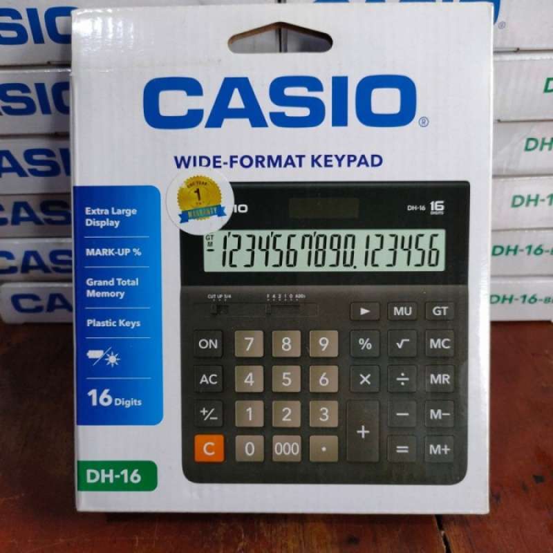 Casio 16 digit calculator hot sale
