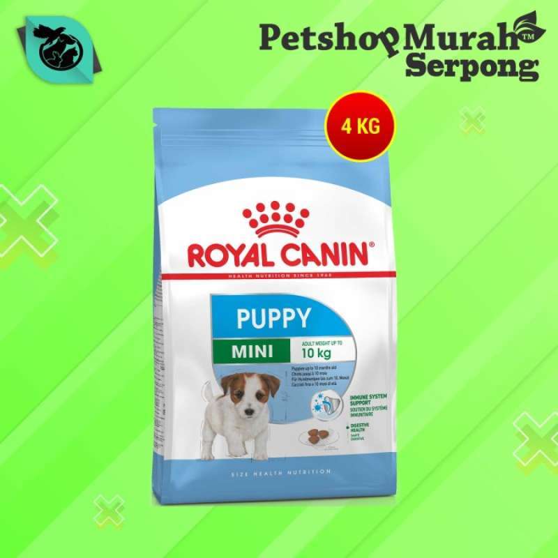 Makanan Anjing Royal Canin Mini Junior 4 Kg Dog Food Mini Puppy 4kg
