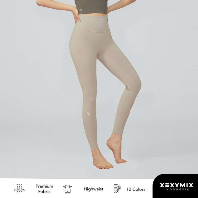 Promo Xexymix - Cella Uptension Leggings In Beige Gray Diskon - L Diskon 9%  di Seller Therbaith - Cengkareng Barat-2, Kota Jakarta Barat