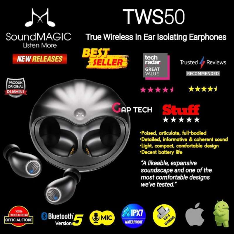 Soundmagic tws50 online review