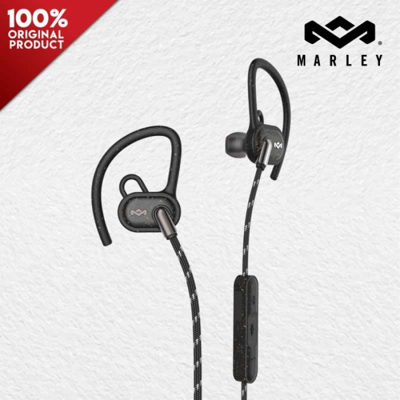 Earphone Bluetooth Marley Uprise Sport Earphones Uprise