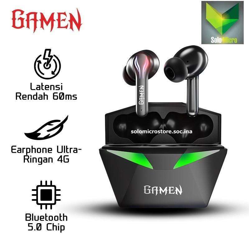 GAMEN Sirens II Headset Game Earphone Bluetooth TWS Original
